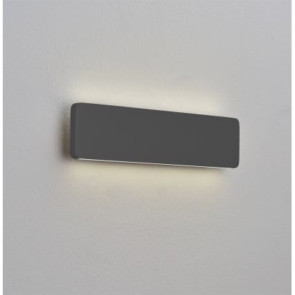 KELDA LED fali lámpatest, 12W, 230V, 3000K/4000K, fekete