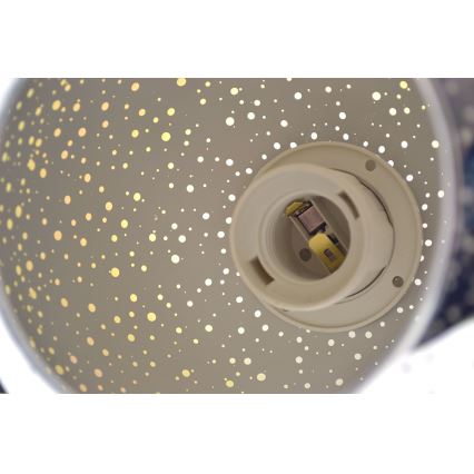 Kemar NP/5/W/D3 - Csillár zsinóron KULE 3D 5xE27/60W/230V