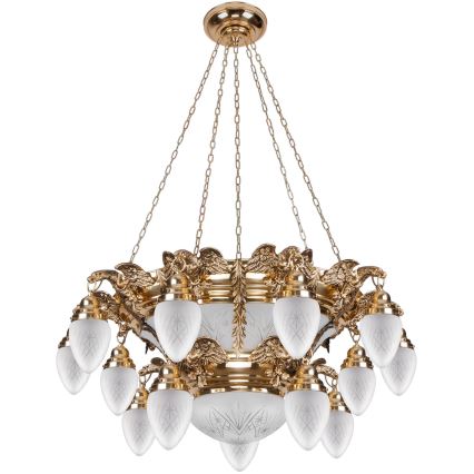 Kemar OW150 - OURO EAGLE csillár 15xE27/60W/230V + 6xE27/100W/230V