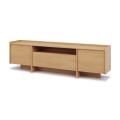 KEMI TV-szekrény 197x57 cm Cremona tölgy