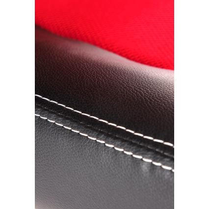 KENU irodai szék, fekete/piros