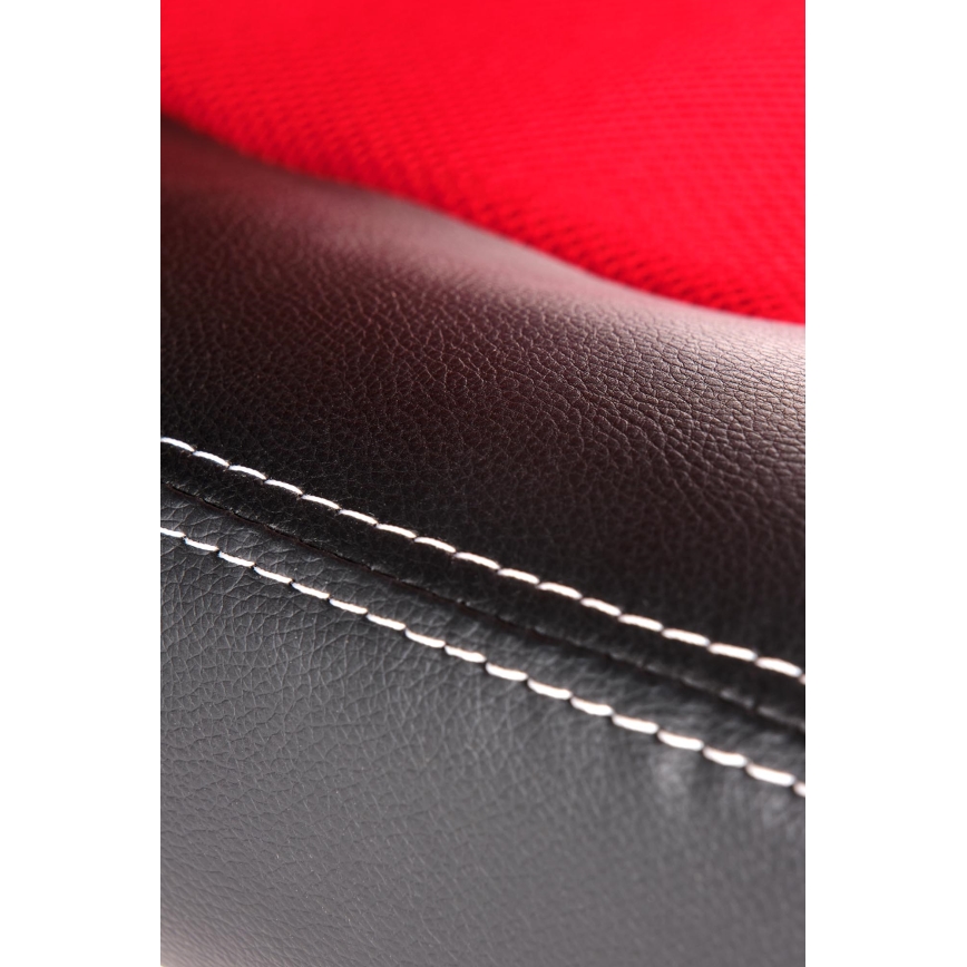 KENU irodai szék, fekete/piros