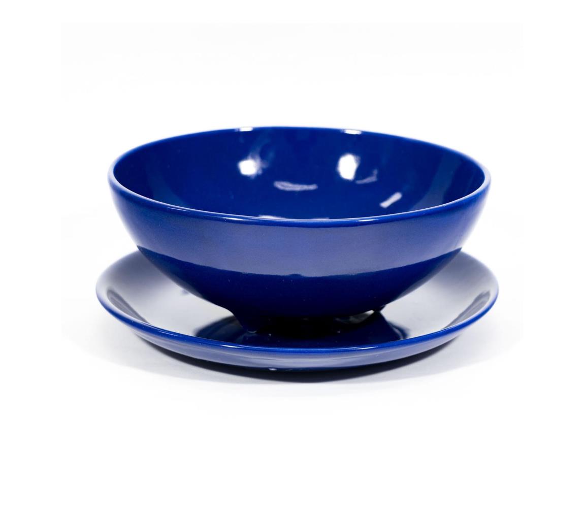 Kerámia edényleeresztő készlet sötétkék