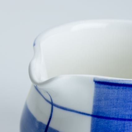 Kerámia mártásos tál Alena kék fehér