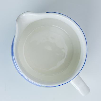 Kerámia mártásos tál Alena kék fehér