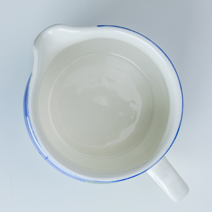 Kerámia mártásos tál Alena kék fehér