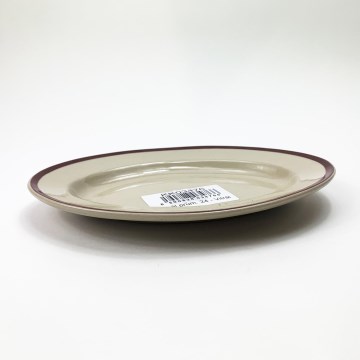 Kerámia ovális tál átmérővel 24 cm - Vitrál