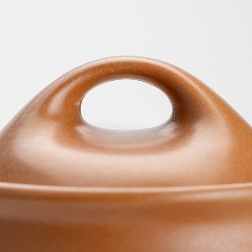 Kerámia tea készlet barna