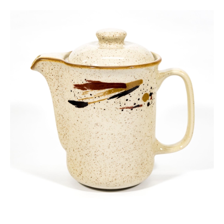 Kerámia teáskanna Glob tetővel bézs