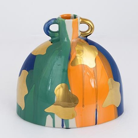 Kerámia váza 21,5x20,7 cm