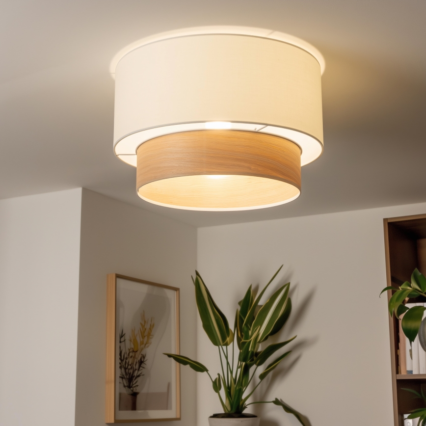 KERIA univerzális búra, átmérő 50 cm, fehér/bézs