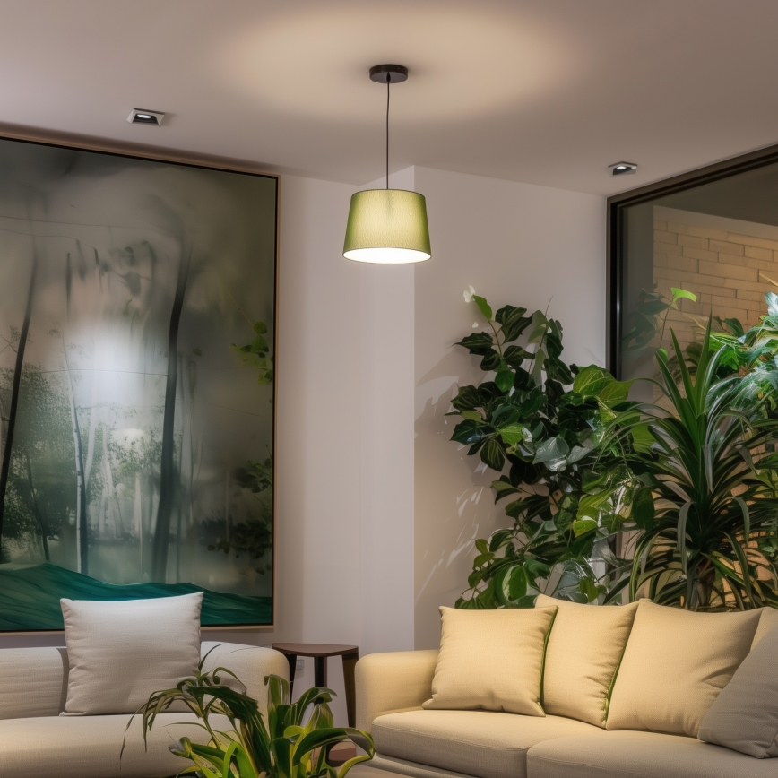 KERIA univerzális lámpabúra, átm. 30 cm, zöld