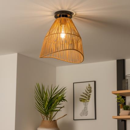 KERIA univerzális lámpabúra, átmérő 30 cm, barna