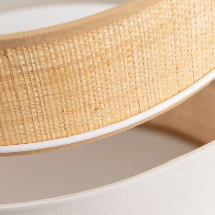 KERIA univerzális lámpabúra Ø 40 cm, bézs/fehér