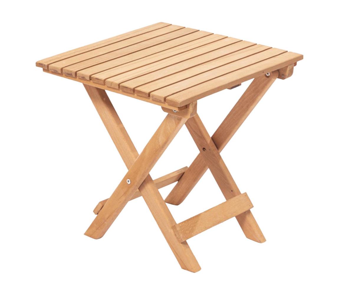 Kerti asztal 40x40 cm bükkfából 644MYD1119