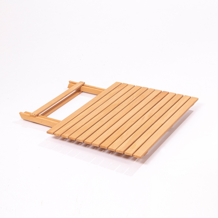 Kerti asztal 80x60 cm bükk