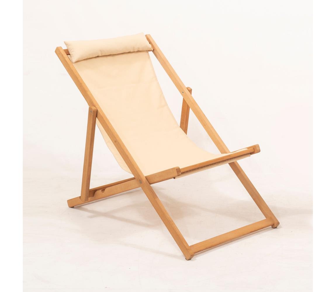 Kerti napozóágy bézs/szilfa 644MYD1173