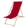 Kerti napozóágy bordó/bükk