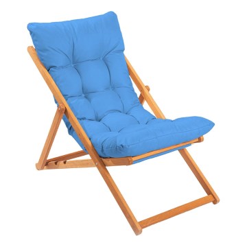 Kerti napozóágy kék/cseresznye