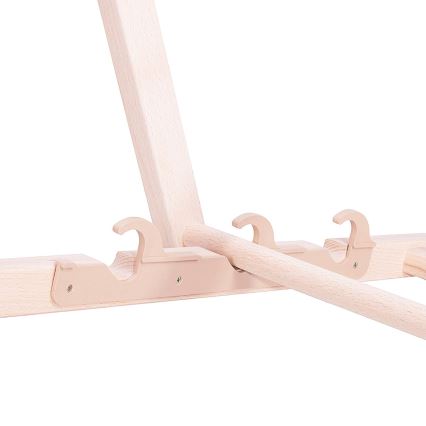 Kerti napozóágy narancssárga/bükk