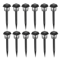 KÉSZLET 12x LED Napelemes lámpa LED/0,06W/1,2V 1xAA 6500K IP44 100 mAh
