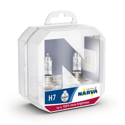 KÉSZLET 2x Autó izzó H7 PX26d/55W/12V - Narva 48071RPNVAS2