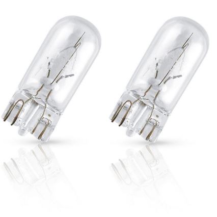 KÉSZLET 2x Autó izzó Philips VISION PLUS WB T10 W2,1x9,5D/6W/12V