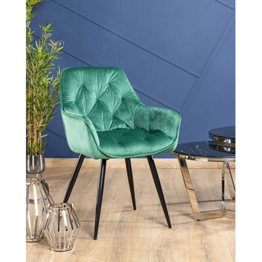 KÉSZLET 2x Étkezőszék HANA zöld