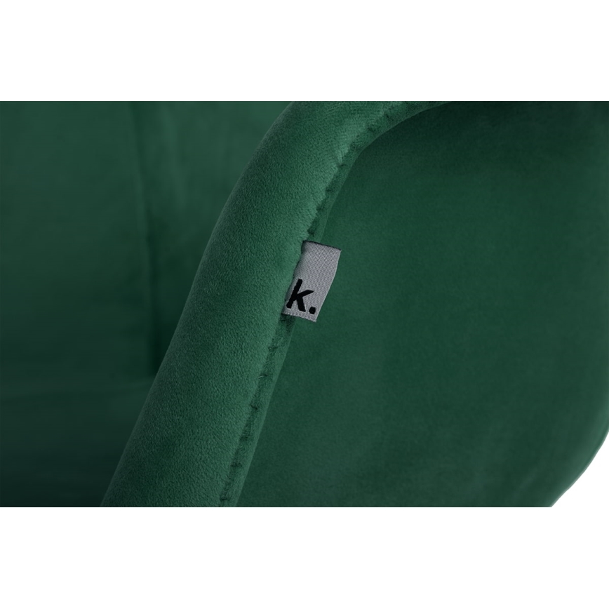 KÉSZLET 2x Étkezőszék NEREA 80x60,5 cm zöld/bükkfa