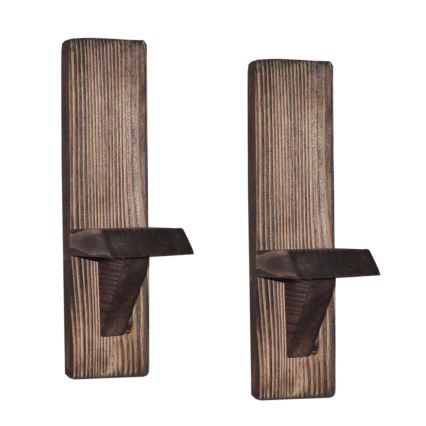 KÉSZLET 2x Fali polc RAF fenyő