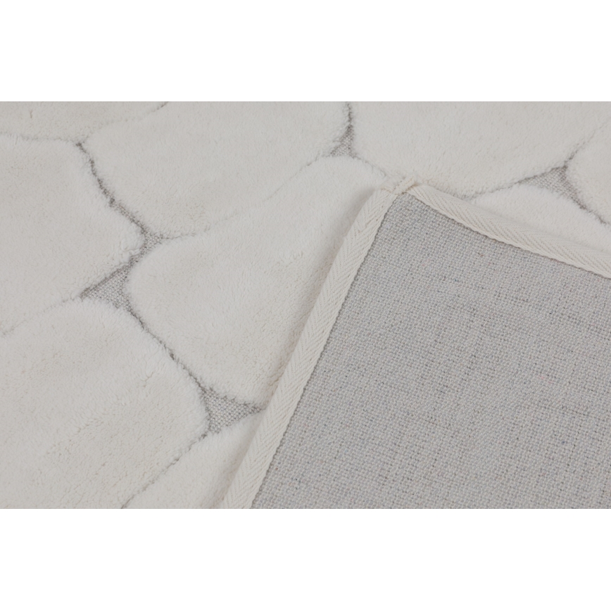 KÉSZLET 2x Fürdőszoba szőnyeg LINO 60/100 cm bézs