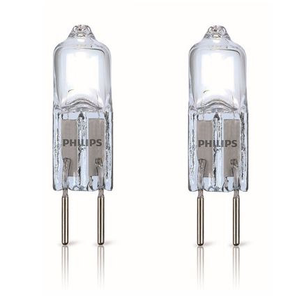 KÉSZLET 2x Halogén izzó Philips G4/14W/12V
