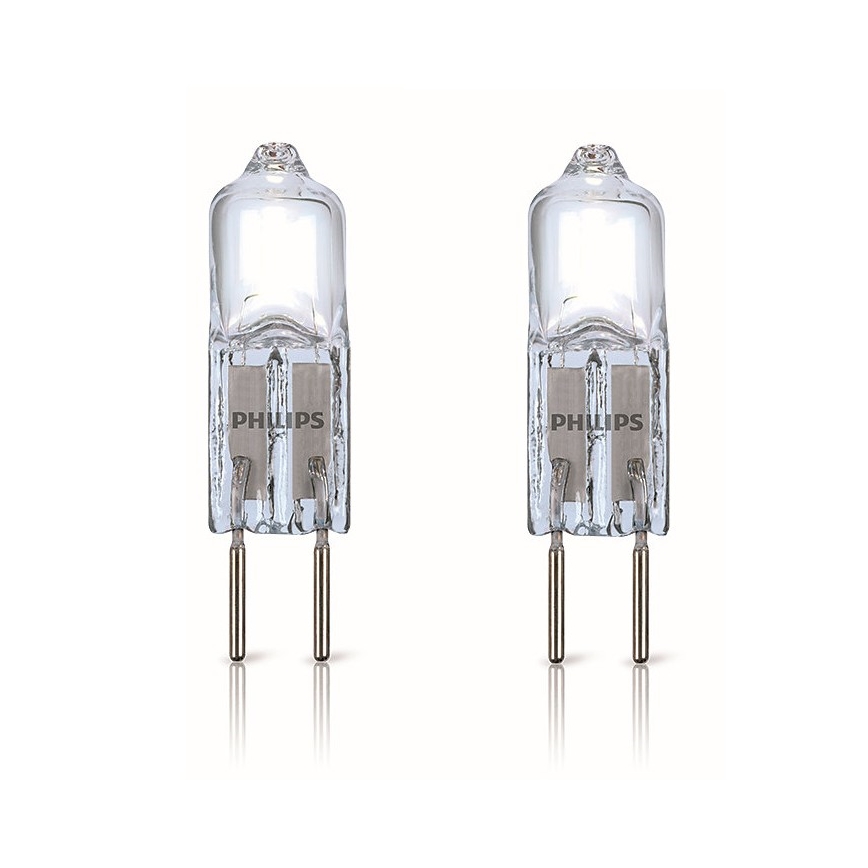 KÉSZLET 2x Halogén izzó Philips G4/7W/12V