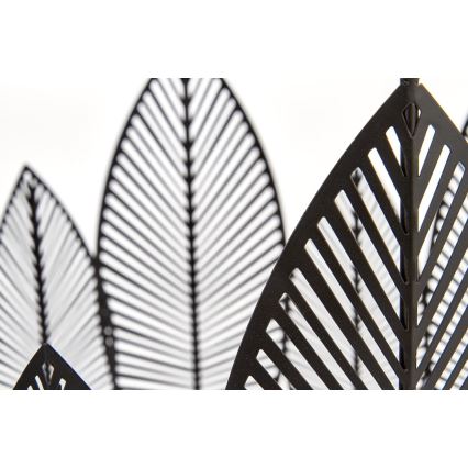 KÉSZLET 2x Kávésasztal FOLLA átm. 33/40 cm fekete