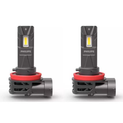 KÉSZLET 2x LED Autó izzó 11362 U2500 CX H11 PGJ19-2/20W/12V 6000K