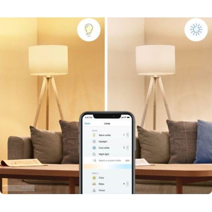 KÉSZLET 2x LED Dimmelhető izzó A60 E27/8W/230V 2700-6500K CRI 90 Wi-Fi - WiZ