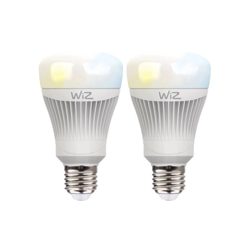 KÉSZLET 2x LED Dimmelhető izzó E27/11,5W/230V 2700-6500K Wi-Fi - WiZ