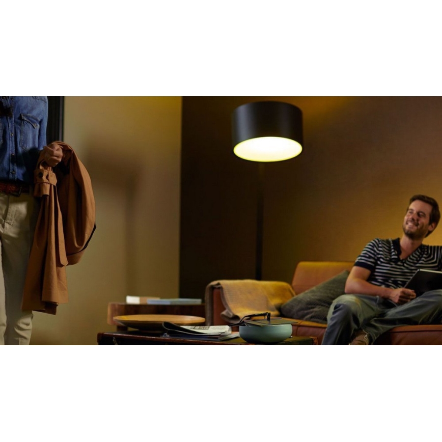 KÉSZLET 2x LED Dimmelhető izzó Philips HUE WHITE E27/9W/230V