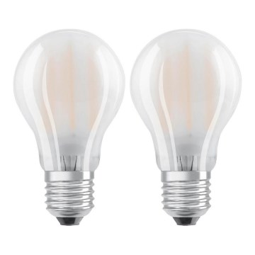 KÉSZLET 2x LED Izzó E27/7W/230V 2700K