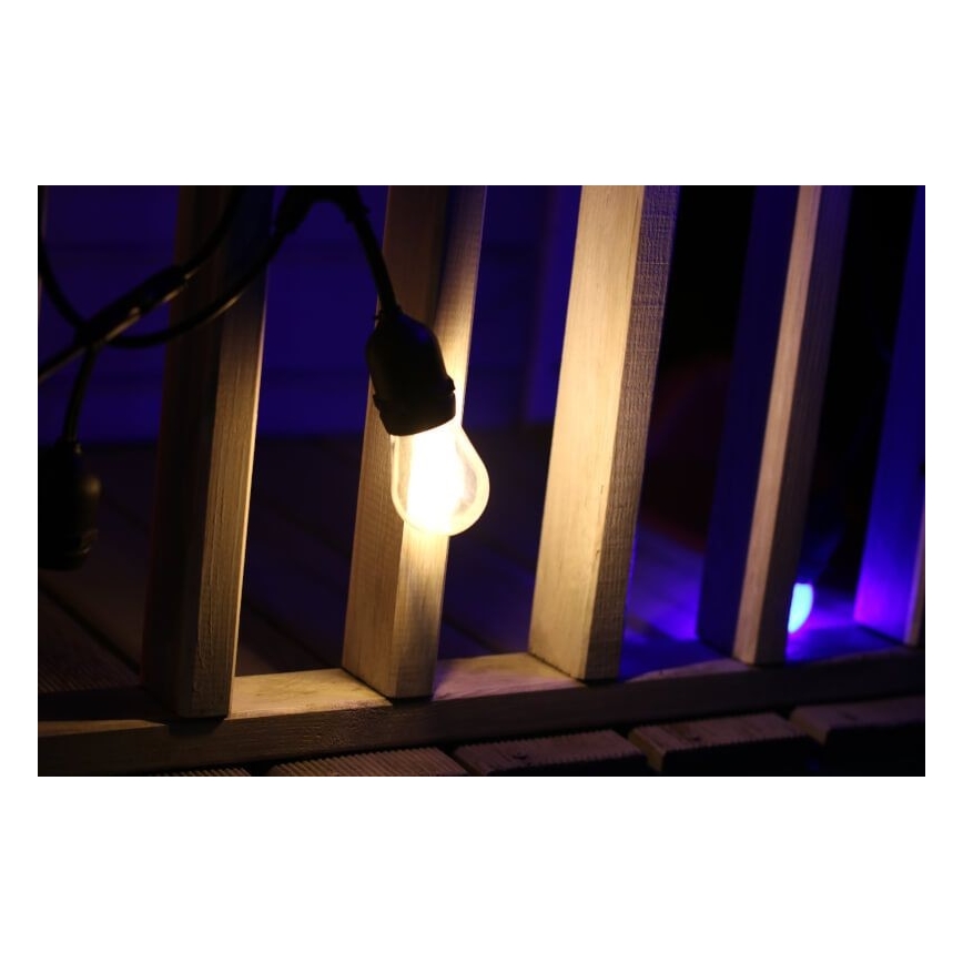 SZET 2x LED izzó PARTY E27/0,5W/36V 2200K