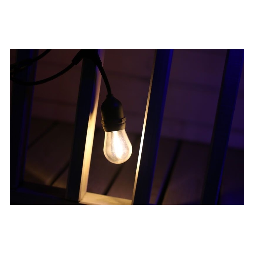 SZET 2x LED izzó PARTY E27/0,5W/36V 2200K