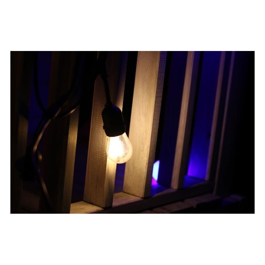 SZET 2x LED izzó PARTY E27/0,5W/36V 2200K