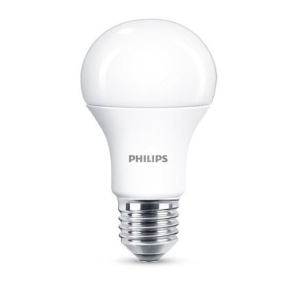KÉSZLET 2x LED Izzó Philips A60 E27/13W/230V 2700K