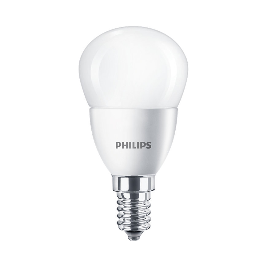 KÉSZLET 2x LED Izzó Philips P45 E14/5,5W/230V 4000K