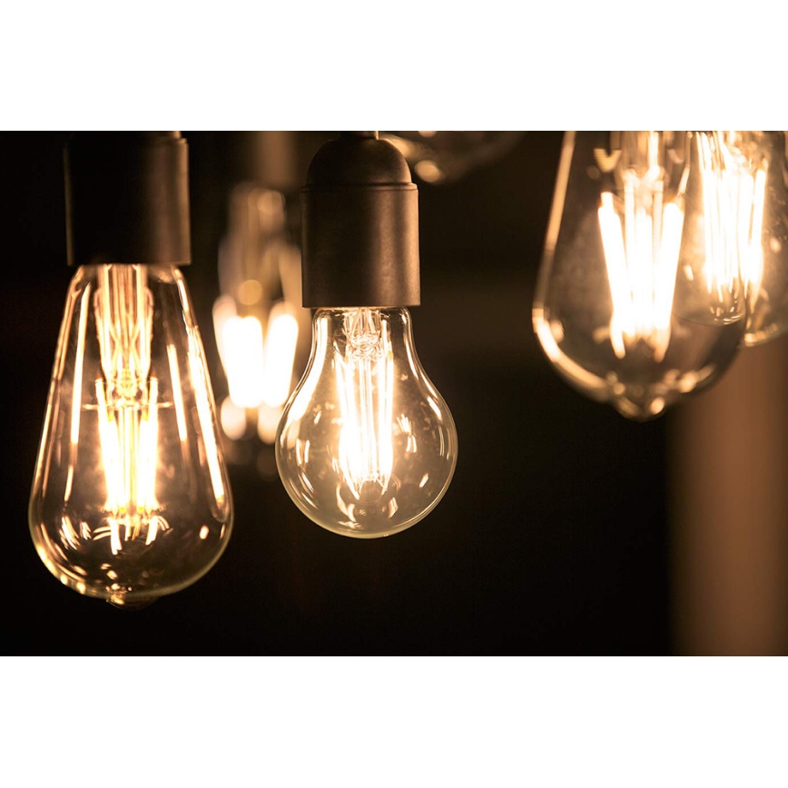 KÉSZLET 2x LED Izzó VINTAGE Philips E14/4,3W/230V 2700K