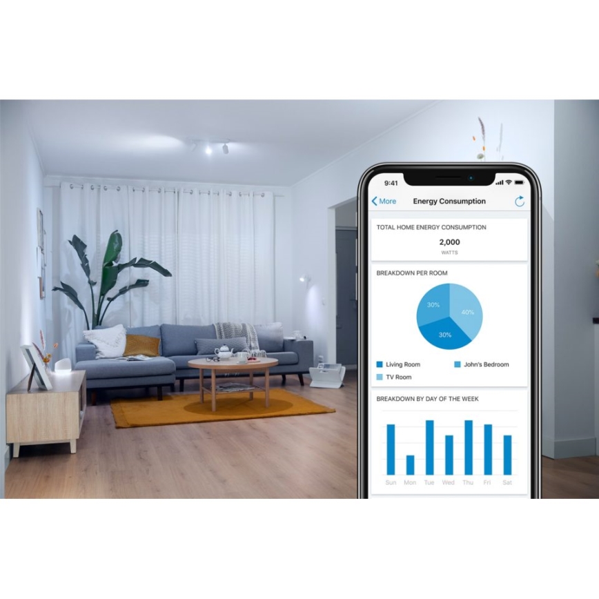 KÉSZLET 2x LED RGBW Dimmelhető izzó C37 E14/4,9W/230V 2200-6500K Wi-Fi - WiZ