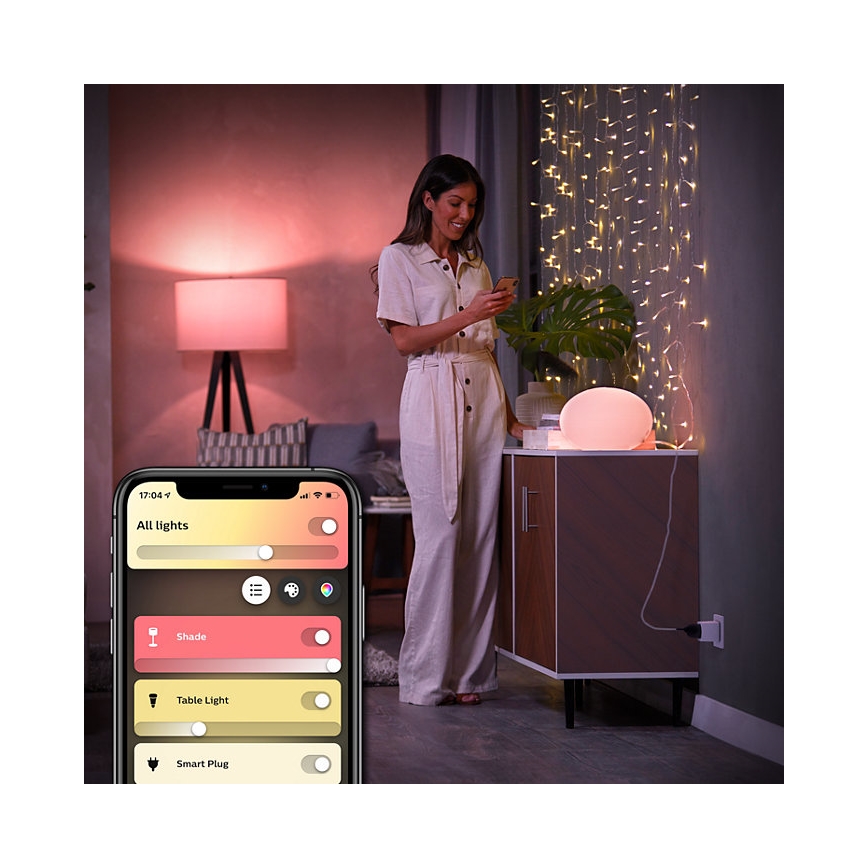 KÉSZLET 2x Okos konnektor Philips Hue Smart plug