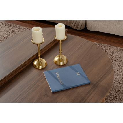 SZET 2x ORION diófa dohányzóasztal