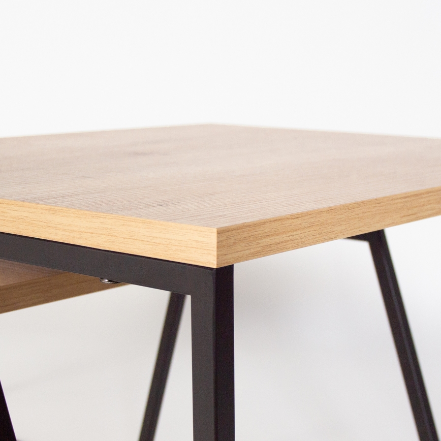 SZETT 2x PAL konferencia asztal bézs/fekete