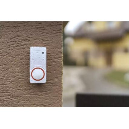 KÉSZLET 2x Vezeték nélküli aljzatos ajtócsengő 230V IP44